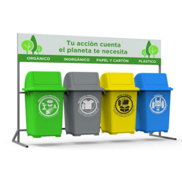 Estacion de reciclaje ECOL-360-HD4