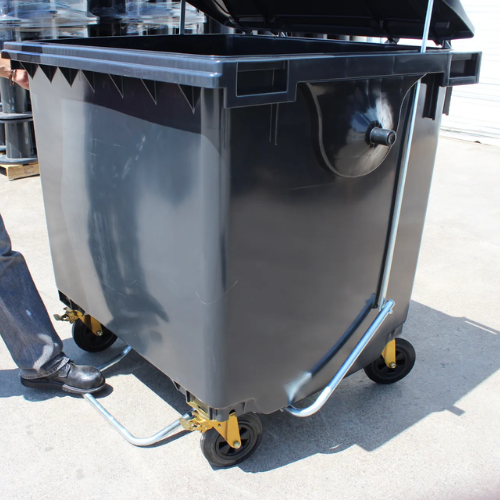 Contenedor de basura con pedal de 1100 litros VIC-1100HD - Imagen 2